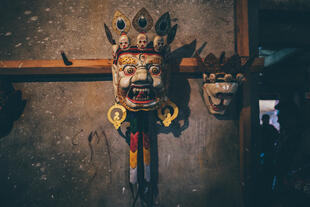 Traditionelle Maske