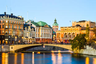 Stockholm, Blick auf das Zentrum