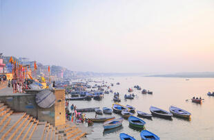 Ganges Fluss in Indien
