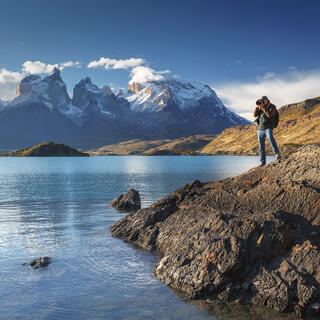 Perfekte Fotomotive im Torres del Paine Nationalpark