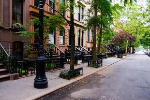 Straße in Greenwich Village
