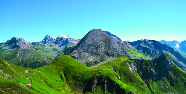 Lechtal in den Alpen