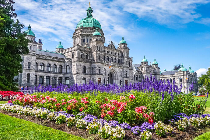 Parlamentsgebäude in Victoria 