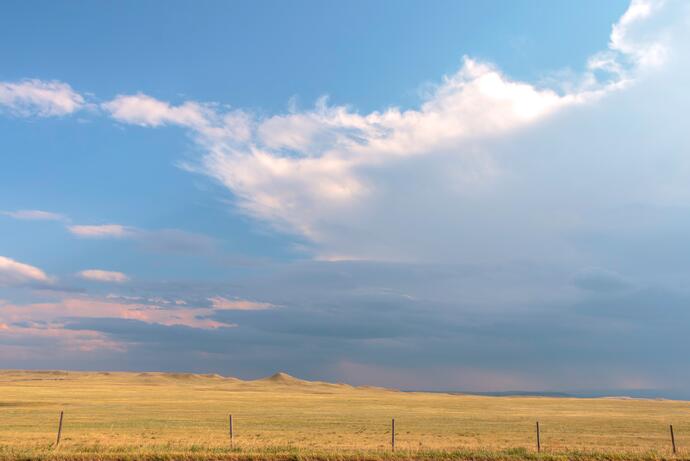 Prärie in Wyoming