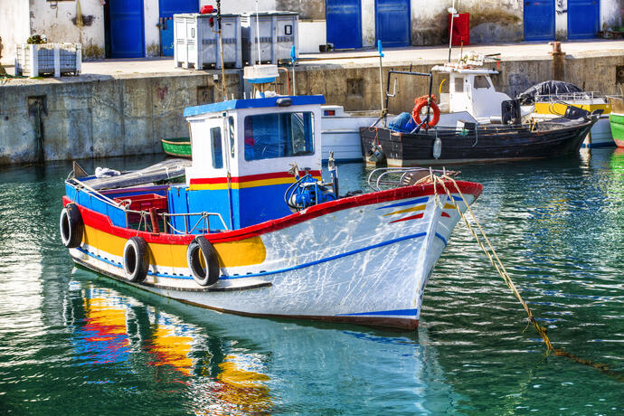 Fischerboot Sesimbra