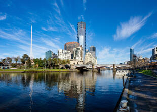 Yarra River in Melbourne 