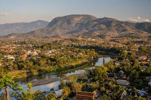 Blick auf Luang Prabang