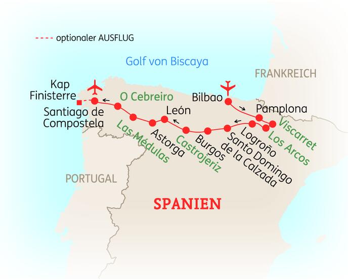 10 Tage Spanien Rundreise Nordspanien Wandern 2020