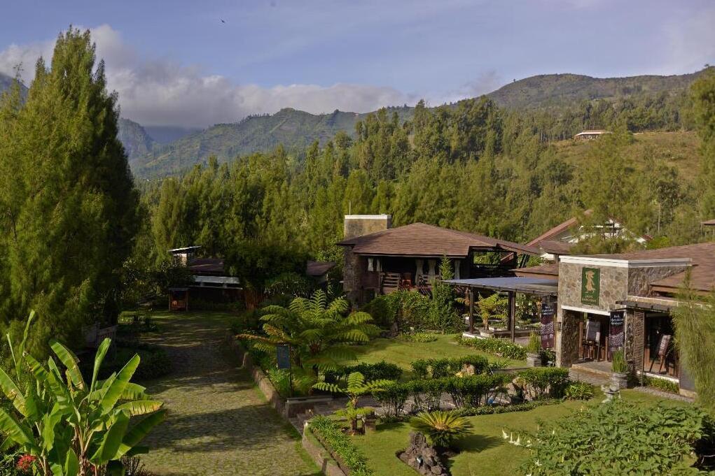 Außenansicht des Hotels Jiwa Jawa Bromo