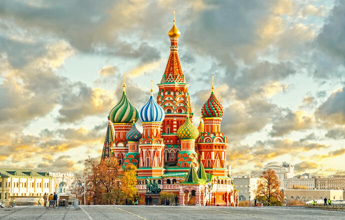 Basilus-Kathedrale in Moskau