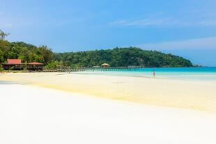 Strand in Koh Rong Sanloem