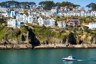 Blick auf Fowey