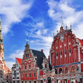 Riga: Schwarzhäupterhaus