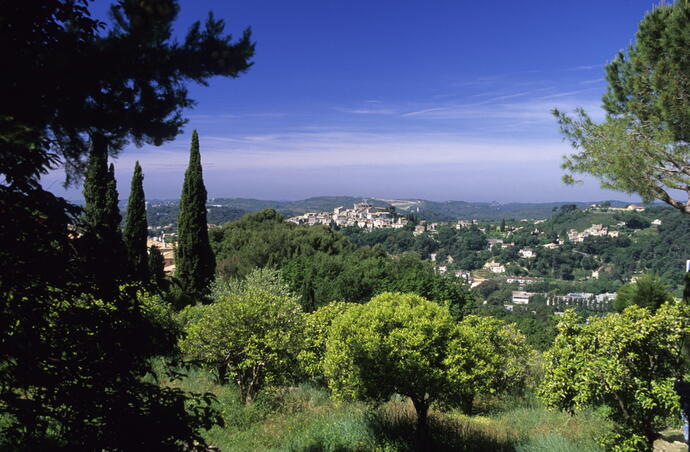 Landschaft in Cagnes-Sur-Mer