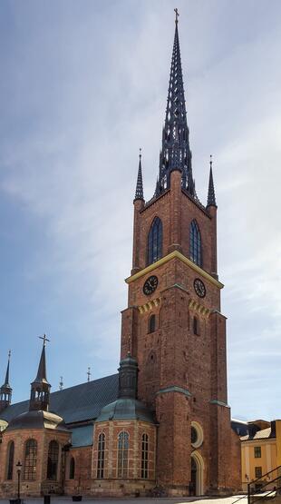 Turm der Riddarholmskyrkan in Gamla Stan