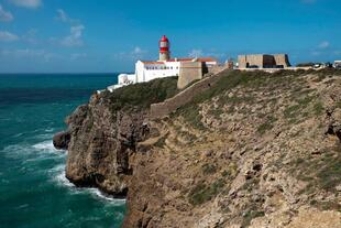 Leuchtturm auf dem Kap São Vincente