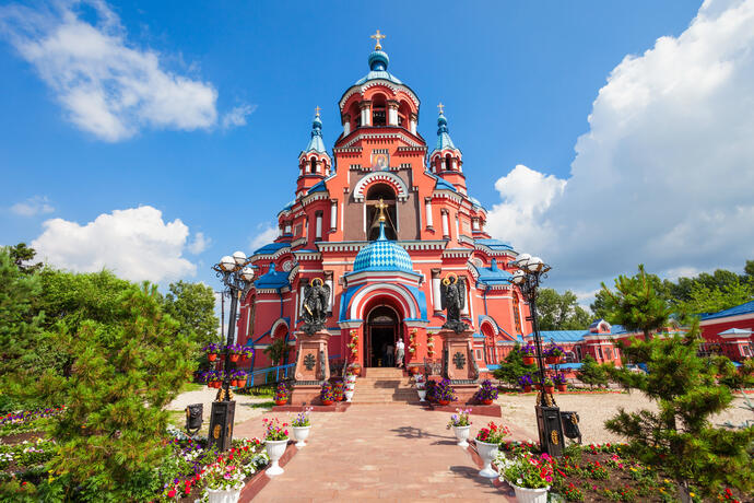 Kasaner Kathedrale in Irkutsk