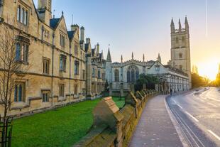 Magdalen College Library in Oxford