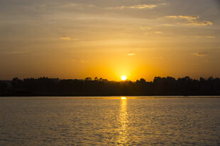 Sonnenaufgang am Tana See