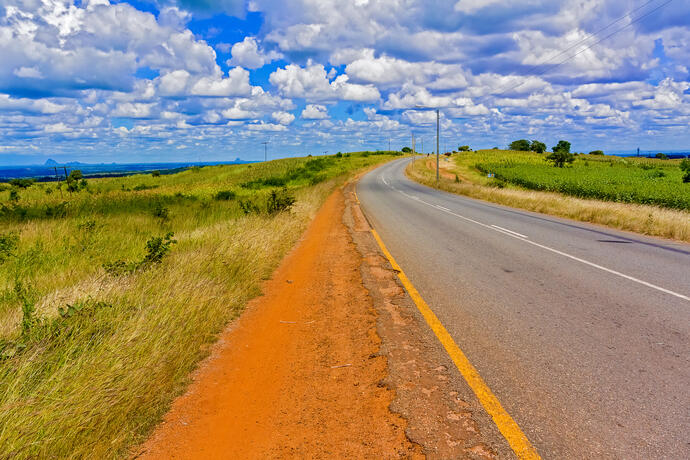 Straße nach Lilongwe