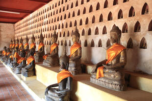 Buddha Statuen am Wat Si Saket