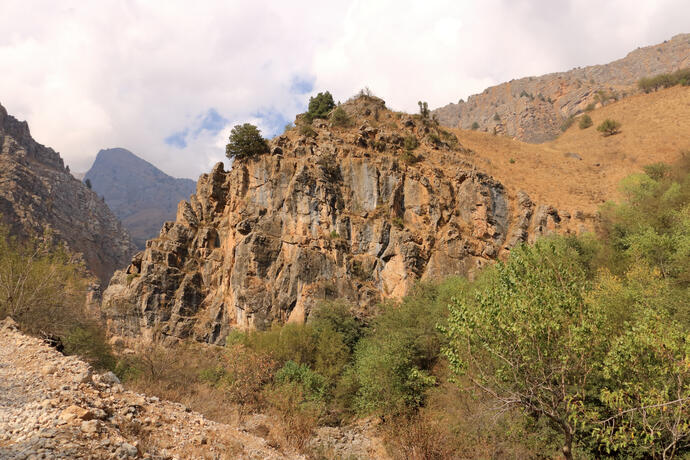 Chatkal Nationalpark im westlichen Tian Shan Gebirge nahe Ugam  