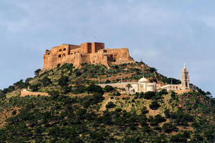 Festung und Basilika in Oran