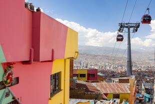 Seilbahn über El Alto