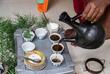 Traditionelle Kaffeezeremonie