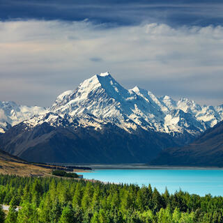 Mount Cook und Lake Pukaki