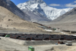 Rongbuk Zeltlager von außen