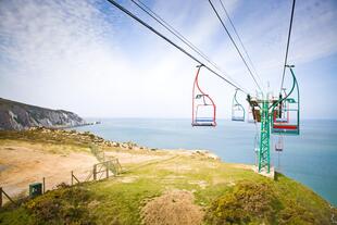 Seilbahn bei the Needles