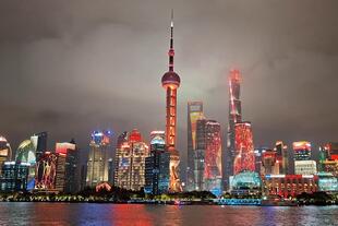 Skyline von Shanghai