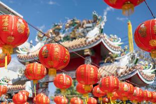 Chinesische Neujahrslaternen