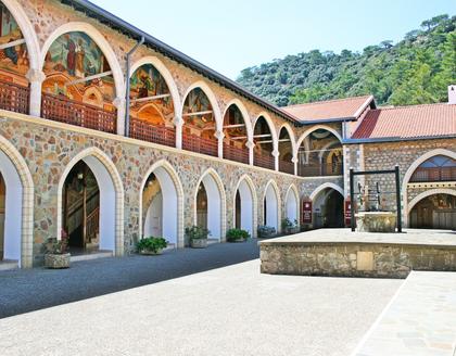 Der Innenhof des Klosters