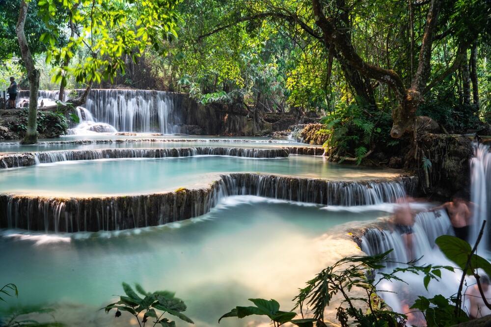 Kuang Si Wasserfall