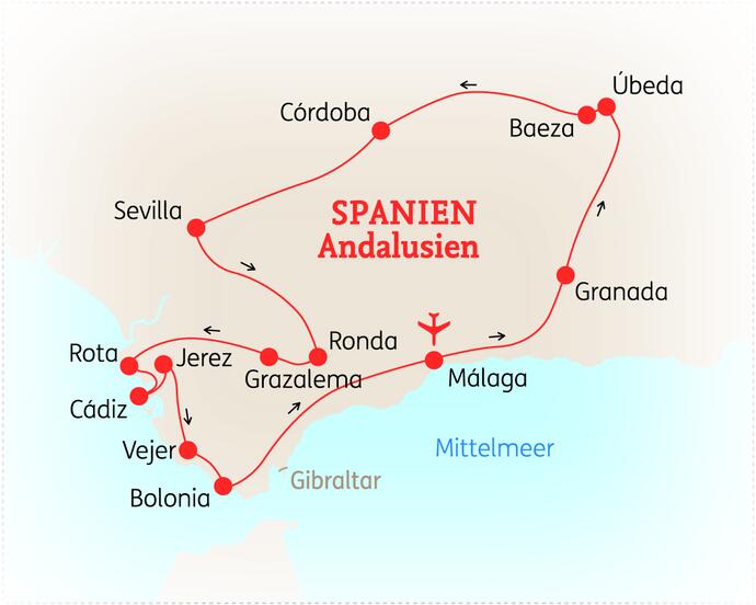 11 Tage Andalusien Rundreise Impressionen 2023