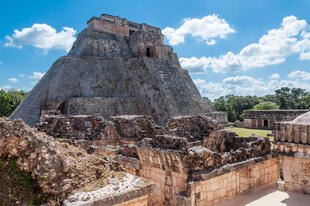 Maya-Pyramide in Uxmal