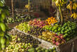 Obst auf einem Markt