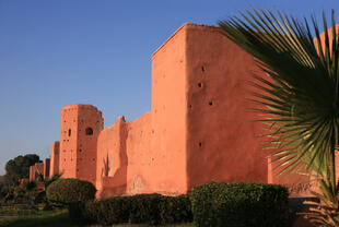 Stadtmauer der Medina Marrakesch