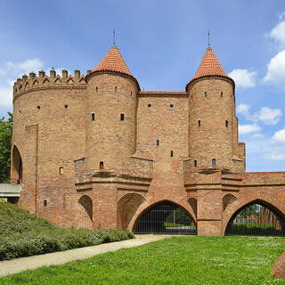 Barbakane in Warschau