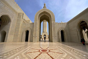 Sultan Qaboos Moschee von innen