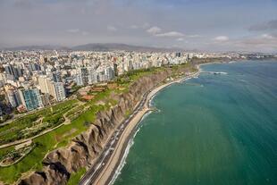 Costa Verde in Lima