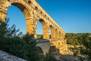 Pont du Gard, das Aquädukt in der Provence