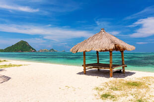 Sandstrand auf Lombok 