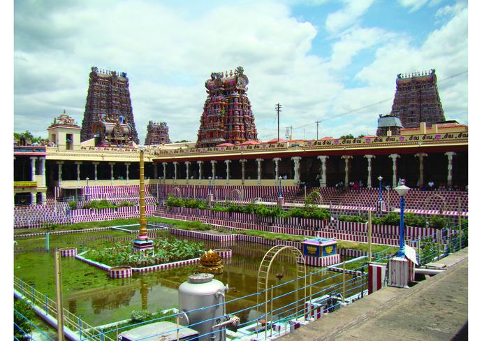 Sri Meenakshi Tempel in Madurai