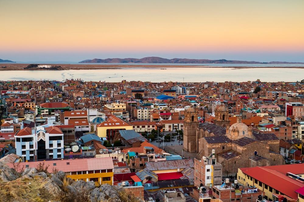 Stadtbild Puno