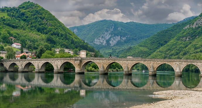 Mehmed-Paša-Sokolović-Brücke - Balkan Sehenswürdigkeiten