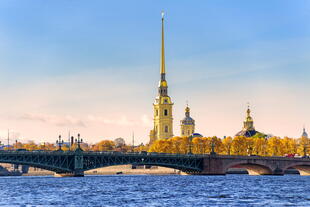 Peter-Paul-Festung in St. Petersburg 