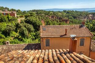 Über den Dächern von Roussillon